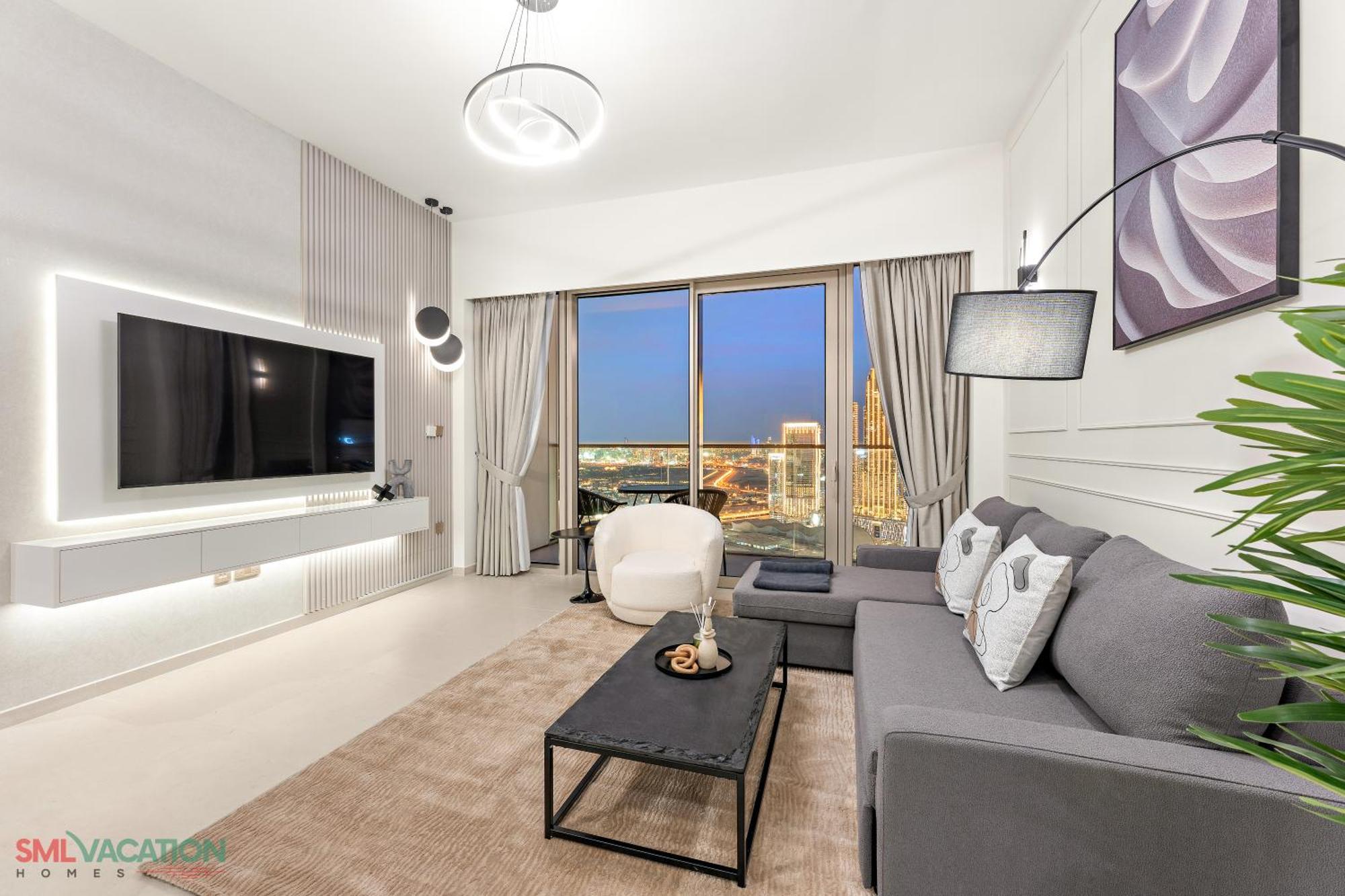Sml Vacation Homes - Sky High Apartments With Burj Khalifa And Dubai Fountain Views At Grande Signature, Downtown Dubai Eksteriør billede