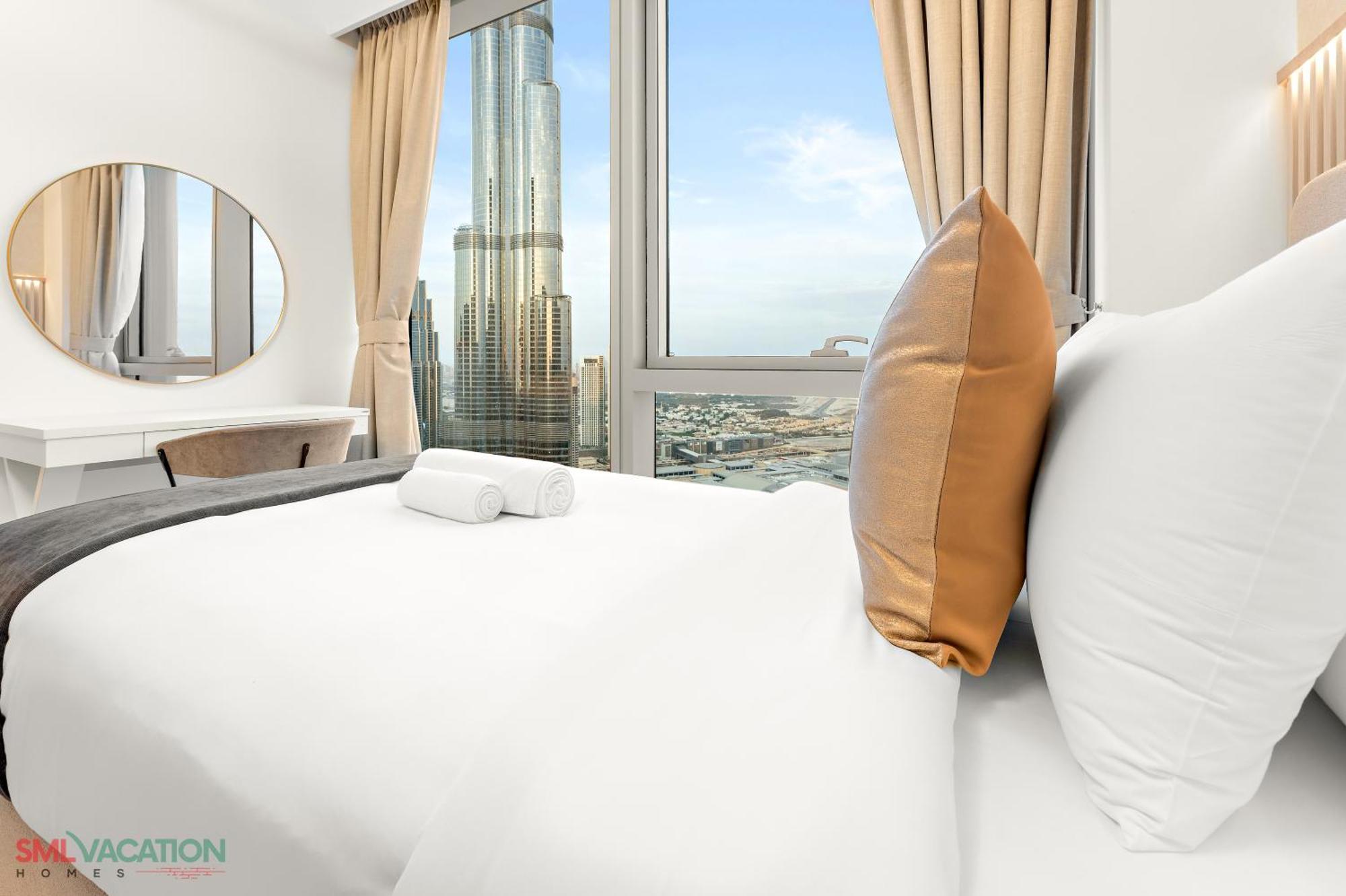Sml Vacation Homes - Sky High Apartments With Burj Khalifa And Dubai Fountain Views At Grande Signature, Downtown Dubai Eksteriør billede