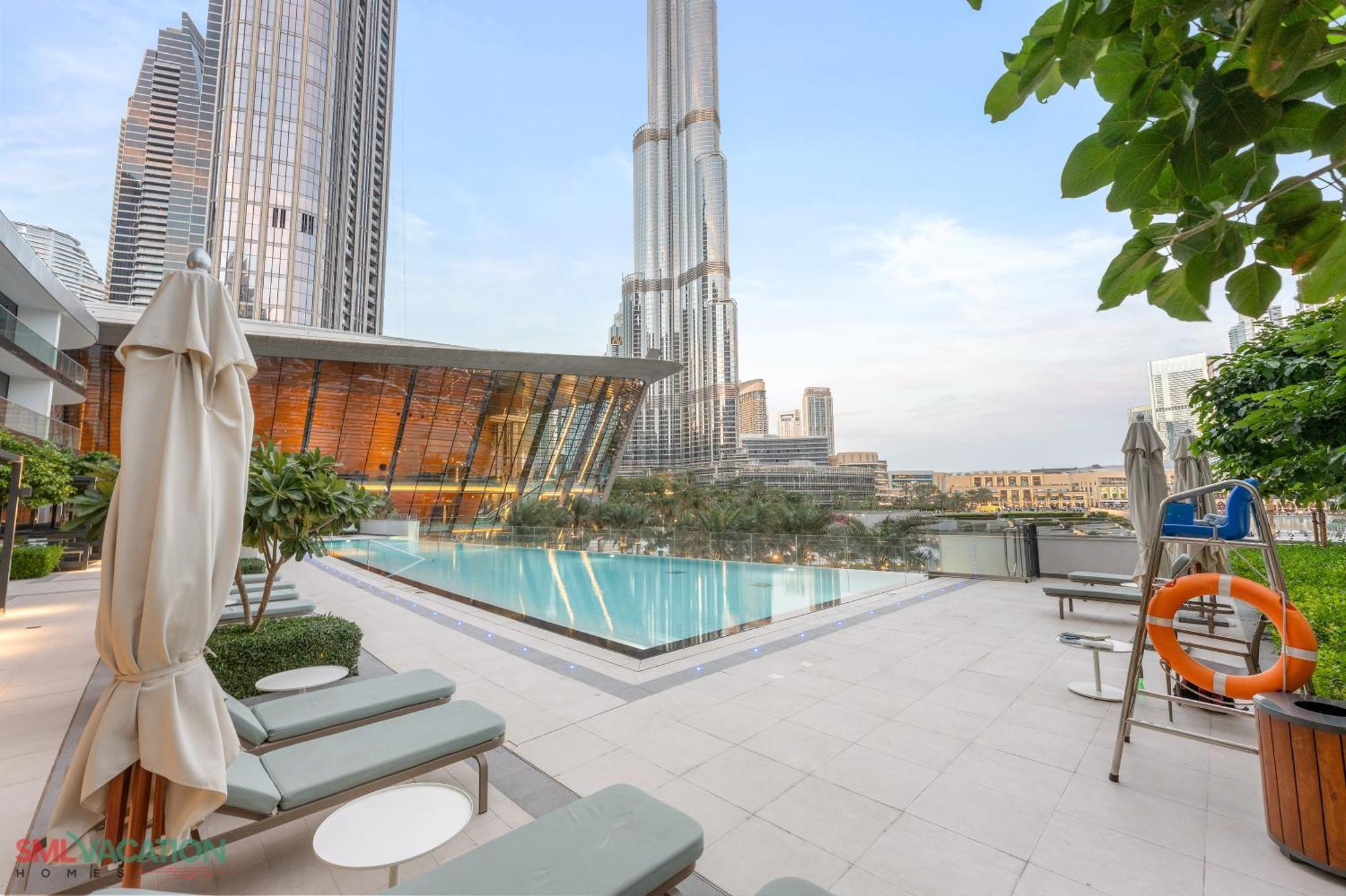 Sml Vacation Homes - Sky High Apartments With Burj Khalifa And Dubai Fountain Views At Grande Signature, Downtown Dubai Eksteriør billede