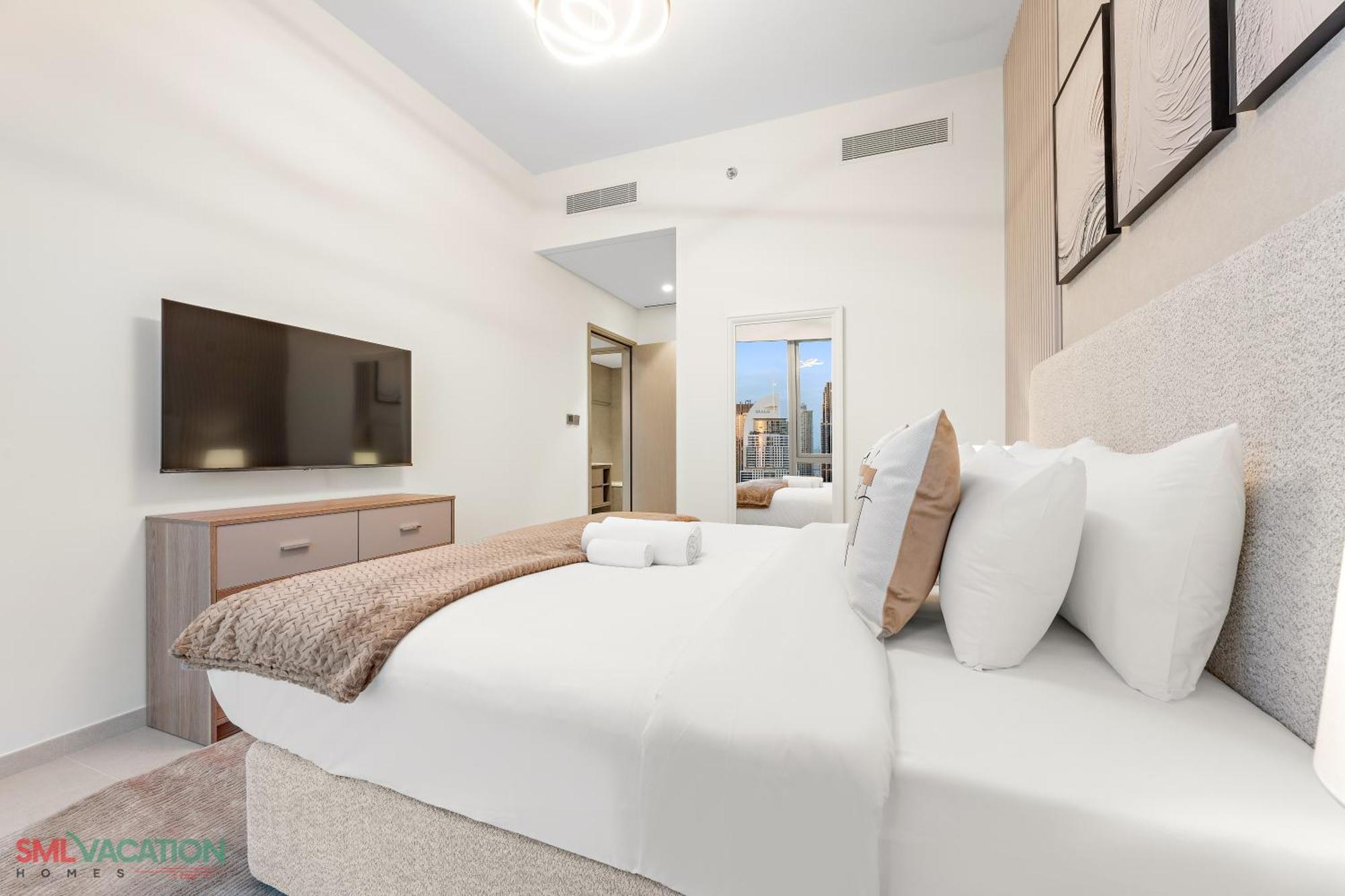 Sml Vacation Homes - Sky High Apartments With Burj Khalifa And Dubai Fountain Views At Grande Signature, Downtown Dubai Eksteriør billede