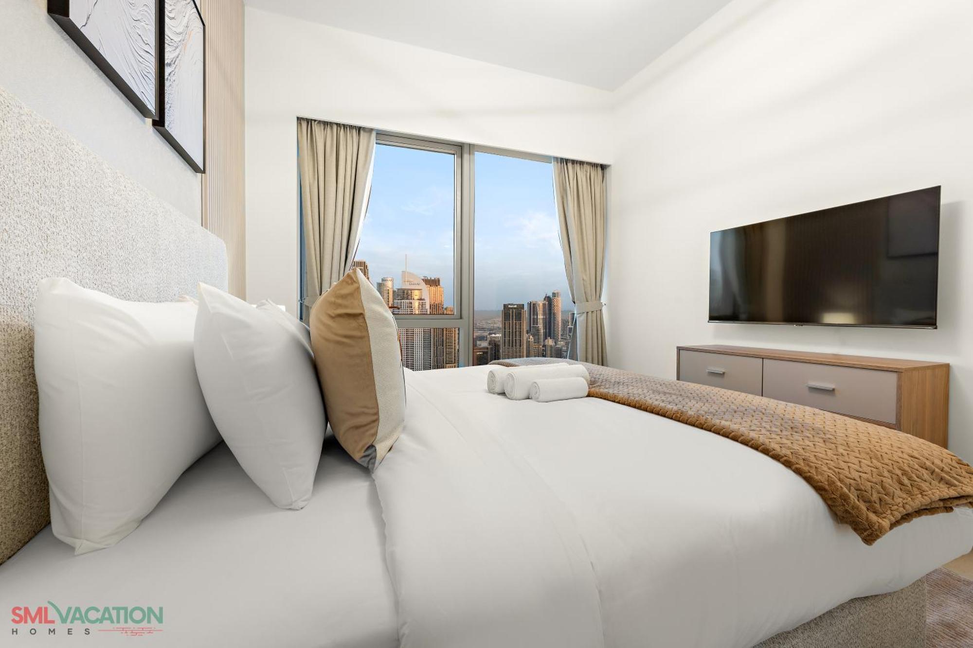 Sml Vacation Homes - Sky High Apartments With Burj Khalifa And Dubai Fountain Views At Grande Signature, Downtown Dubai Eksteriør billede