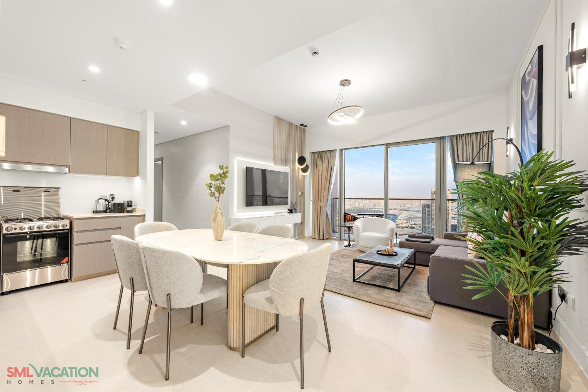 Sml Vacation Homes - Sky High Apartments With Burj Khalifa And Dubai Fountain Views At Grande Signature, Downtown Dubai Eksteriør billede