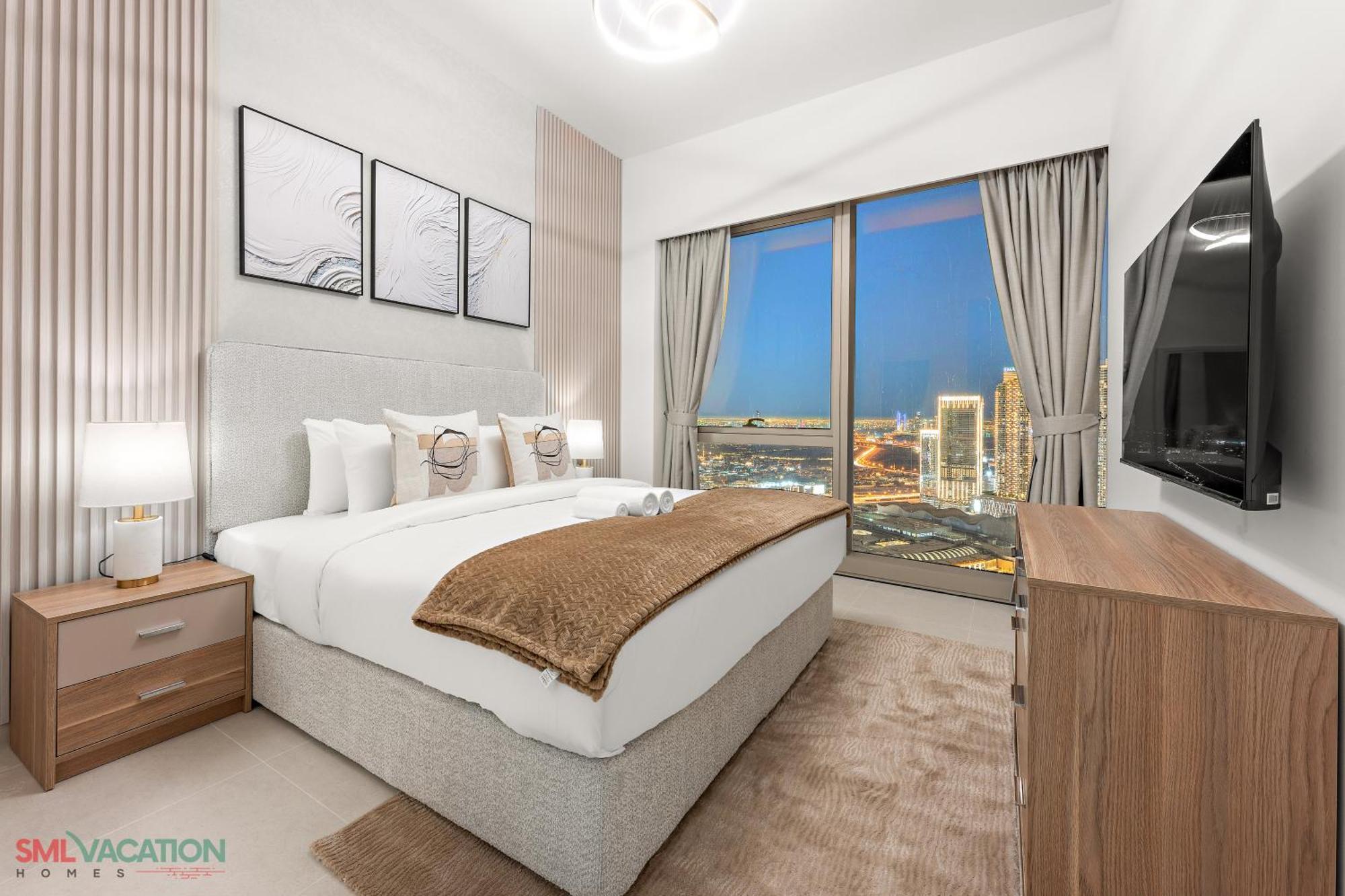 Sml Vacation Homes - Sky High Apartments With Burj Khalifa And Dubai Fountain Views At Grande Signature, Downtown Dubai Eksteriør billede