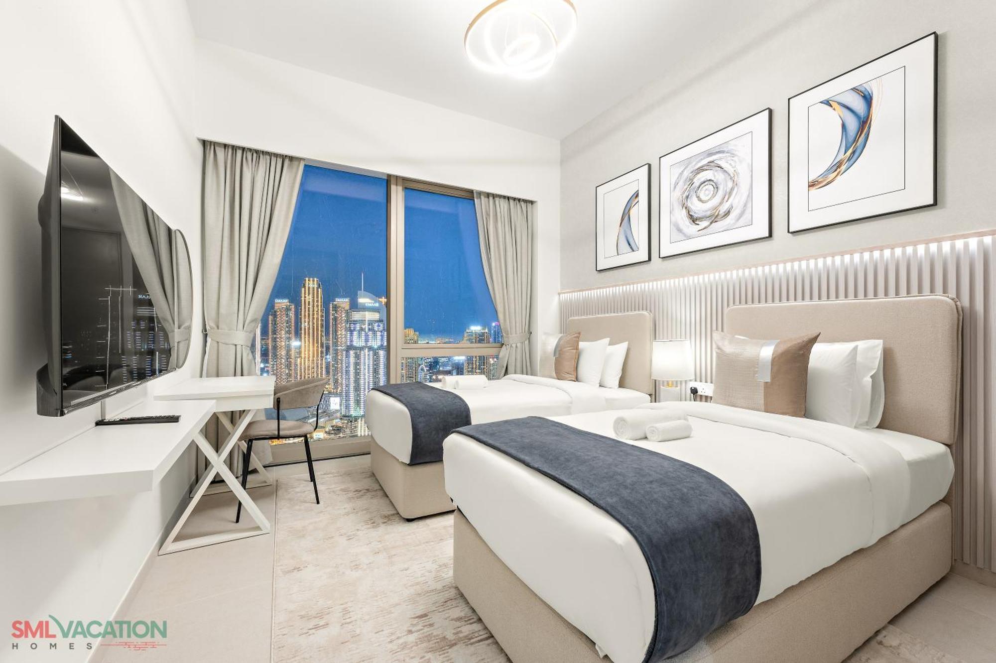 Sml Vacation Homes - Sky High Apartments With Burj Khalifa And Dubai Fountain Views At Grande Signature, Downtown Dubai Eksteriør billede